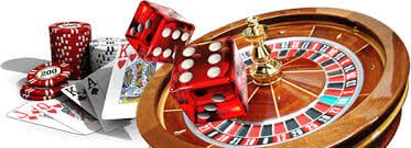 Ilustrasi pertandingan olahraga dan permainan casino live streaming yang tersedia