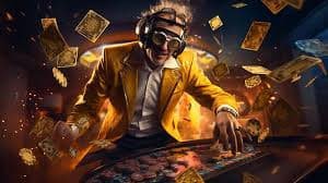 Simbol perlindungan data dan keamanan akun pada platform hiburan digital